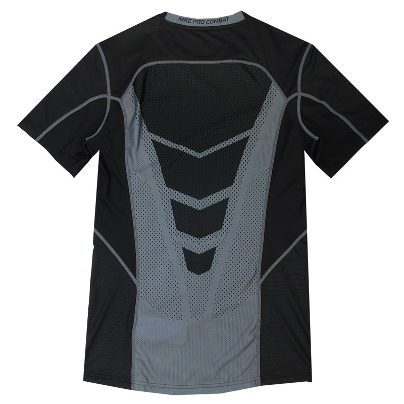 мужская черная футболка Nike Hypercool FTTD 636155-010 - цена, описание, фото 2